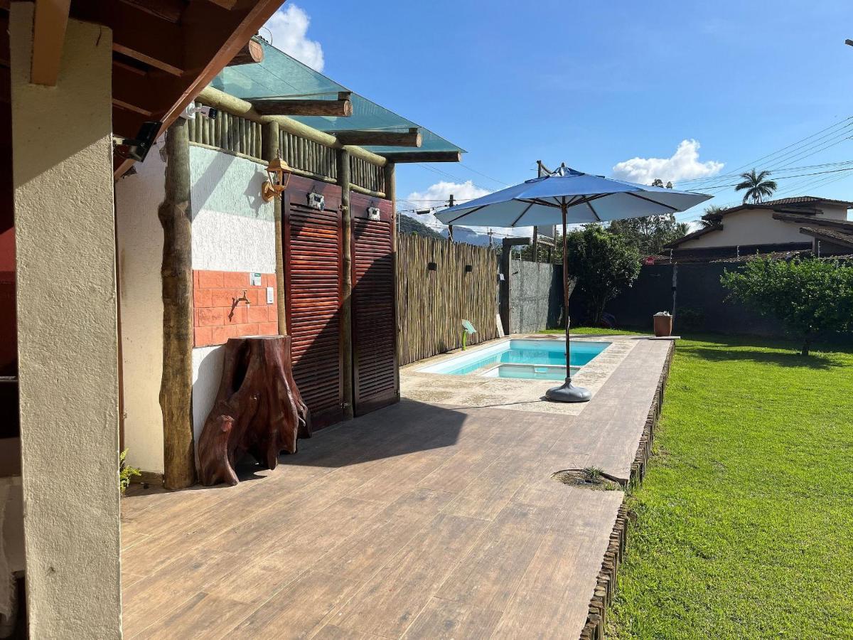 Casa Piscina Jardim Ubatuba Villa Kültér fotó