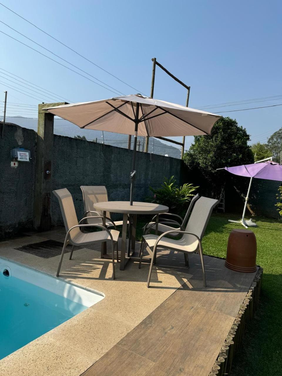 Casa Piscina Jardim Ubatuba Villa Kültér fotó